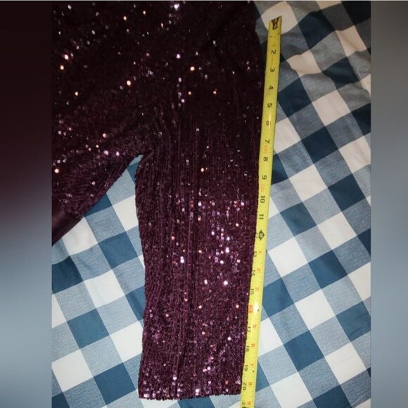 Xscape Purple Evening Gown Plus Size 22W - Picture 10 of 10